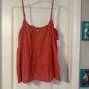 Old Navy Women's Orange Camisole Top